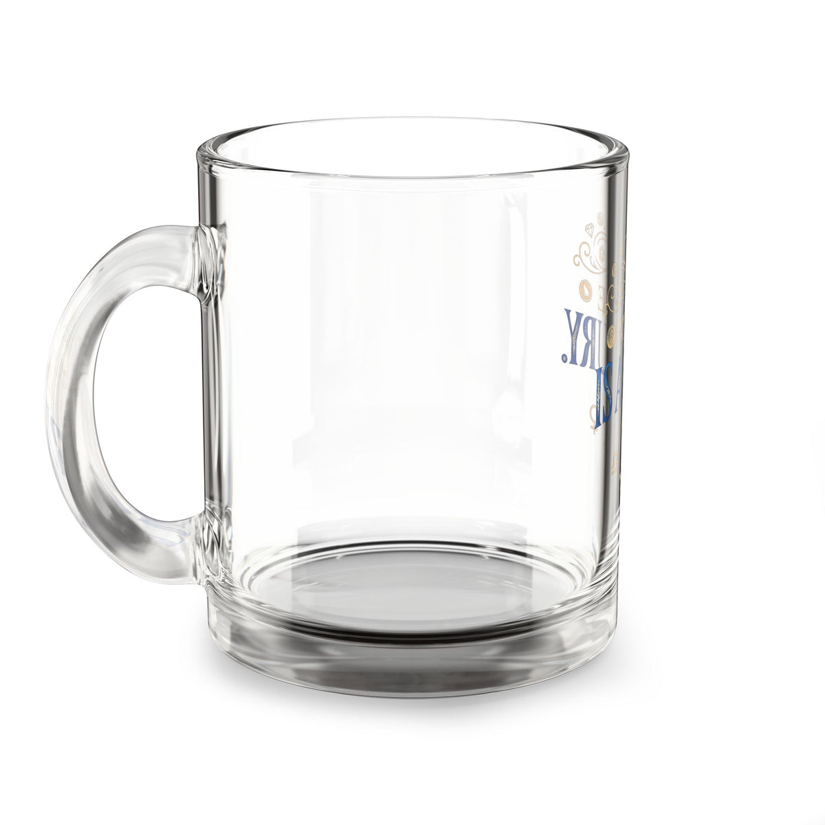 Libra Glass Mug - "My Vibe Is A Luxury" 10 oz Astrological Coffee Cup