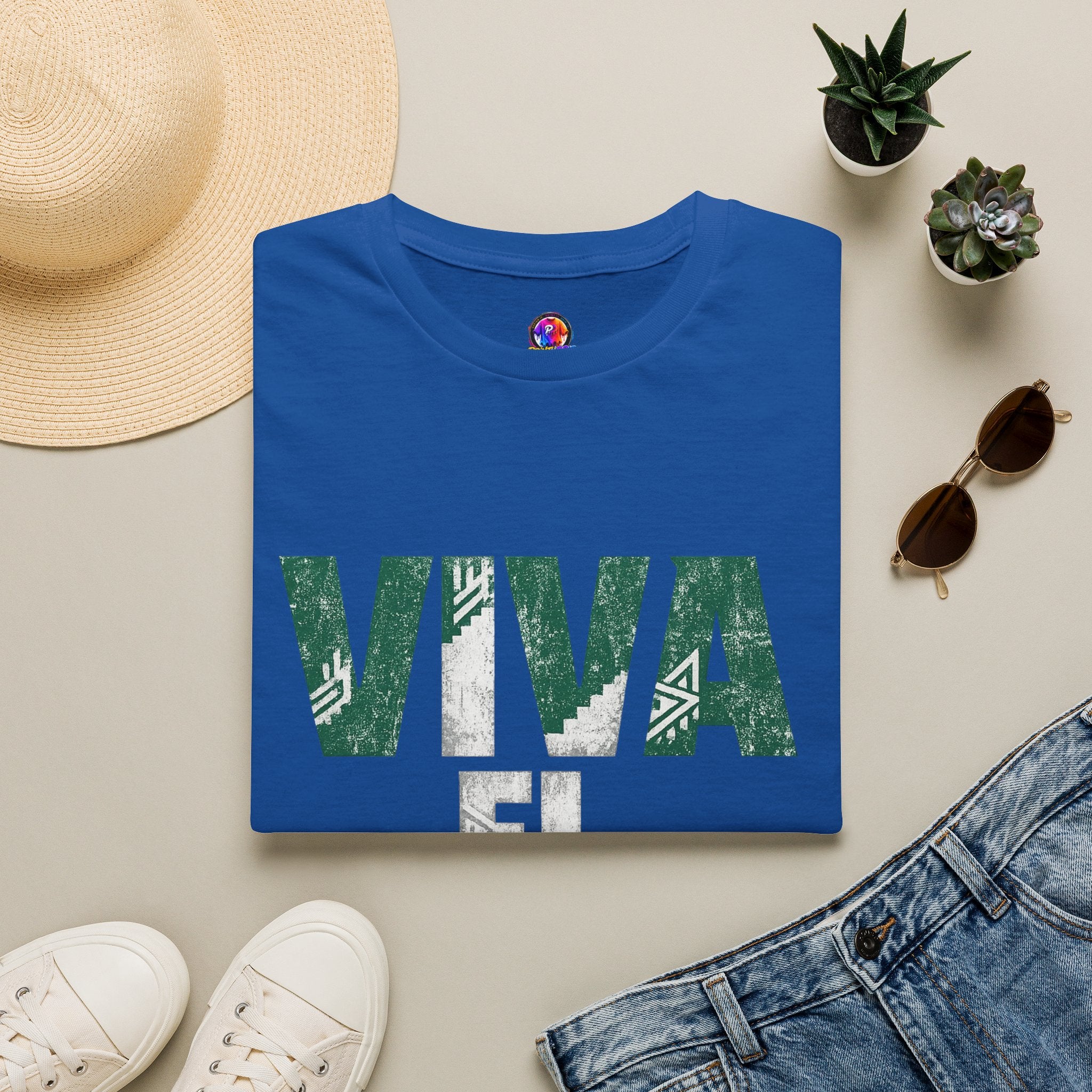 Mexico T-Shirt — "Viva El Fútbol" Mexican Soccer Graphic Tee