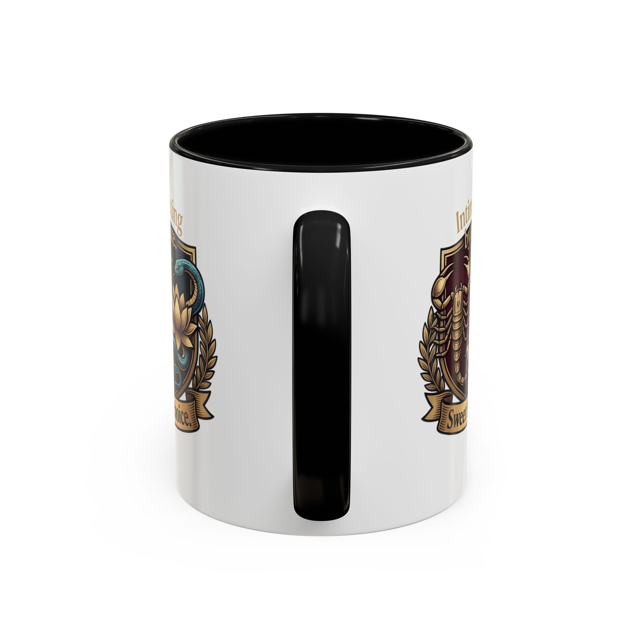 Intimidating by Nature, Sweet by Choice Accent Coffee Mug (11/15oz)