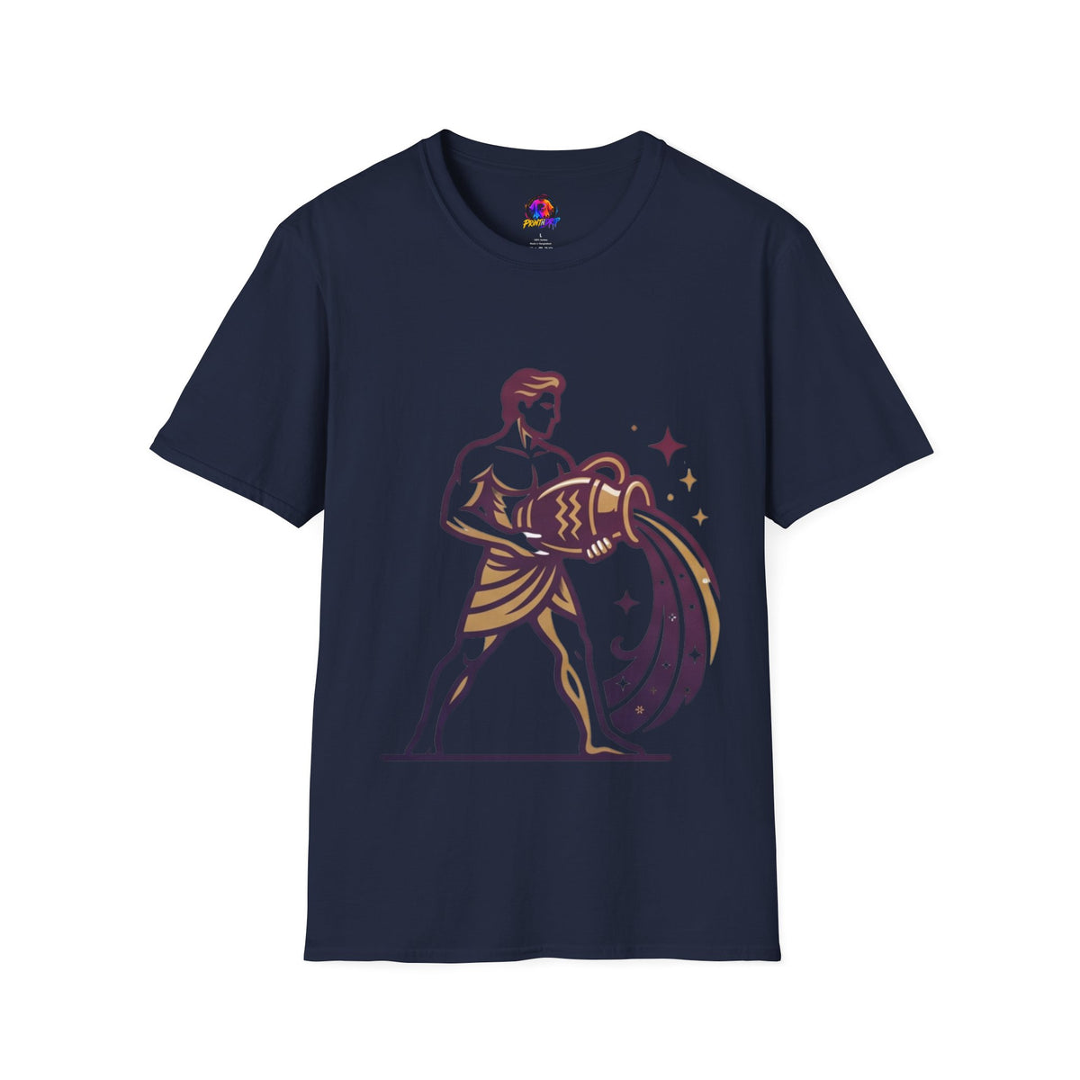Aquarius Zodiac T-Shirt — Water Bearer Astrology Tee