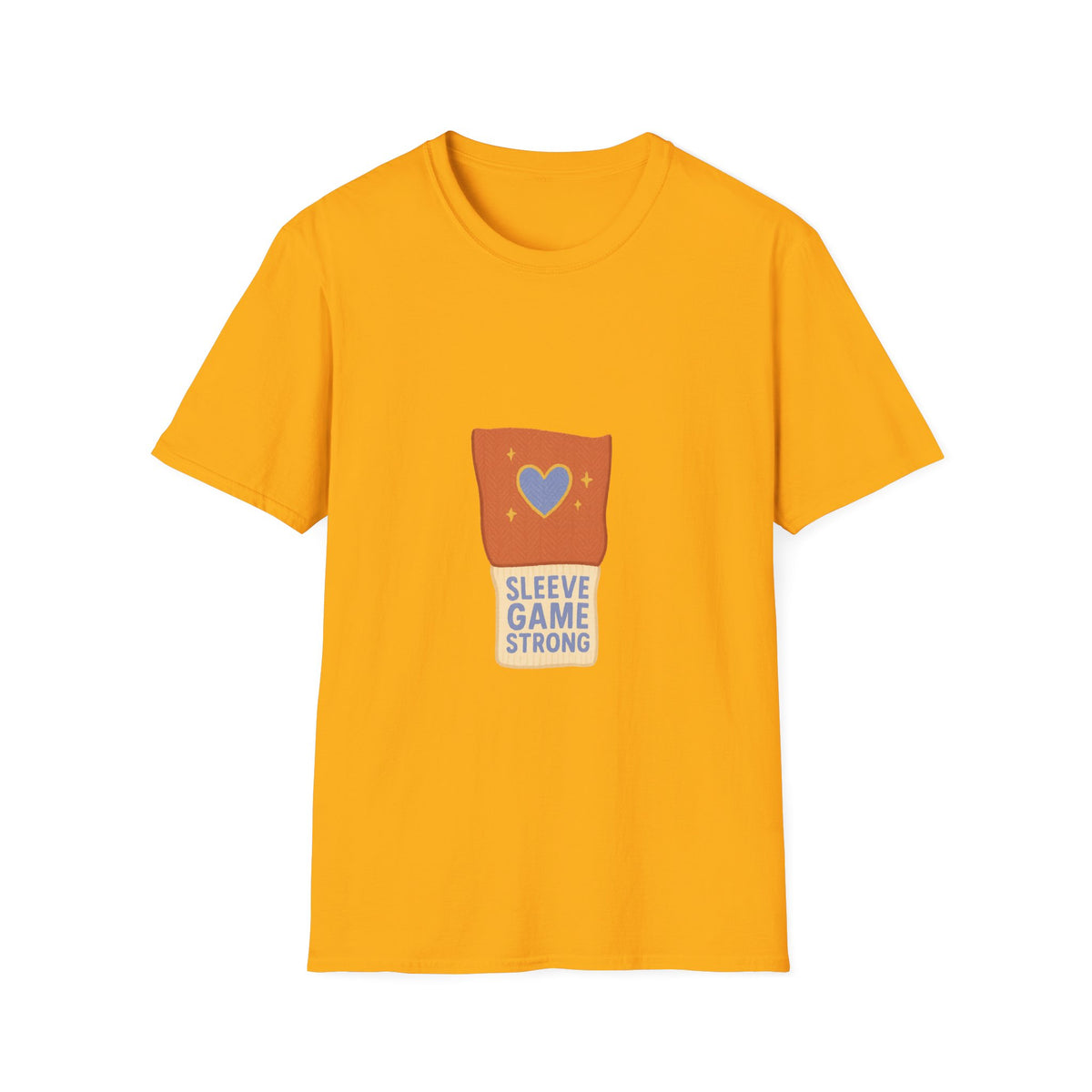 Sleeve Game Strong T-Shirt — Cute Hand-Drawn Sleeve with Heart Graphic - Trending Now - October 2026