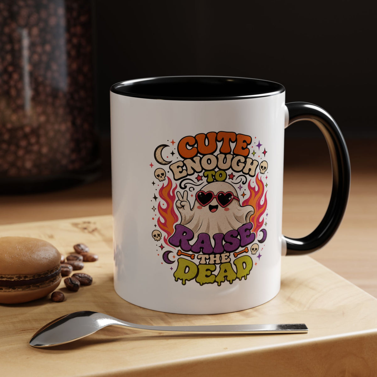 Halloween  Cute Enough Accent Coffee Mug