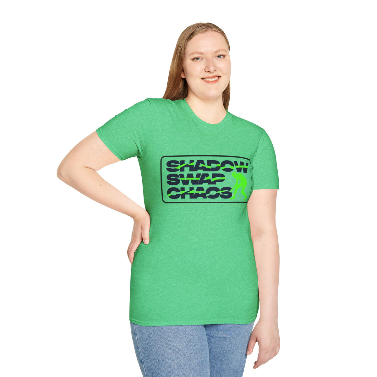 Shadow Swap Chaos T‑Shirt — Retro Neon Graphic Tee - Trending Now - August 2026