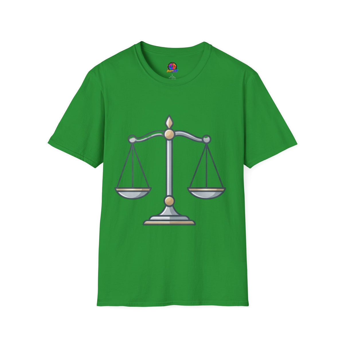 Libra Scales T-Shirt — Zodiac Balance Graphic Tee