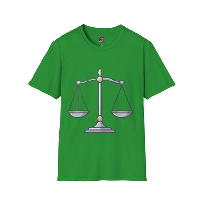 Libra Scales T-Shirt — Zodiac Balance Graphic Tee