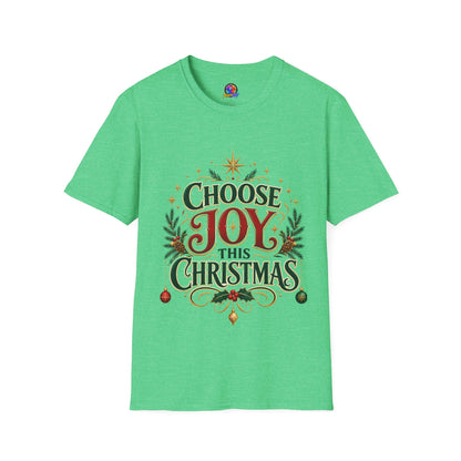 Choose Joy This Christmas T-Shirt — Festive Holiday Graphic Tee
