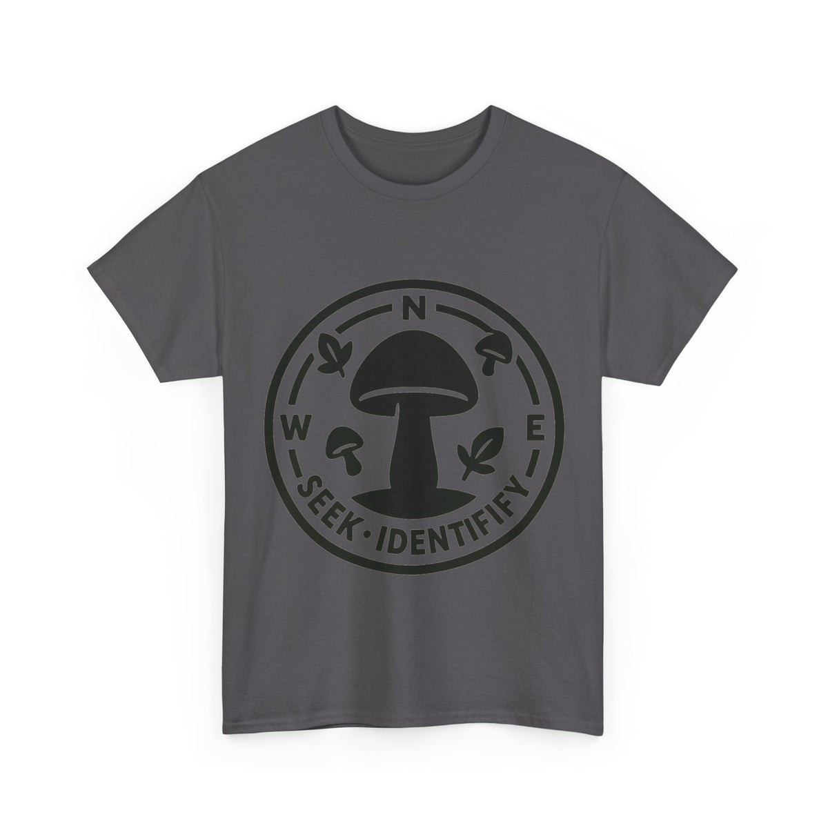 Rooted in Connection Mushroom Graphic Tee - Aesthetic Nature T-Shirt - Trending Now - September 2026