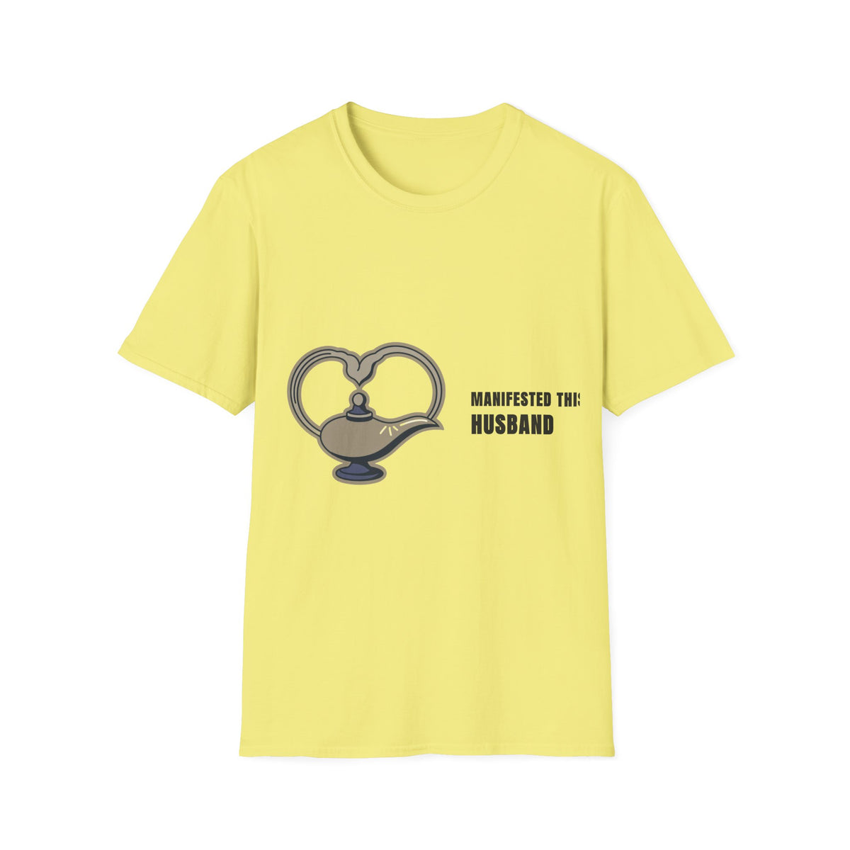 Manifesting Husband T-Shirt — Cute Genie Lamp Heart Graphic Tee - Trending Now - September 2026
