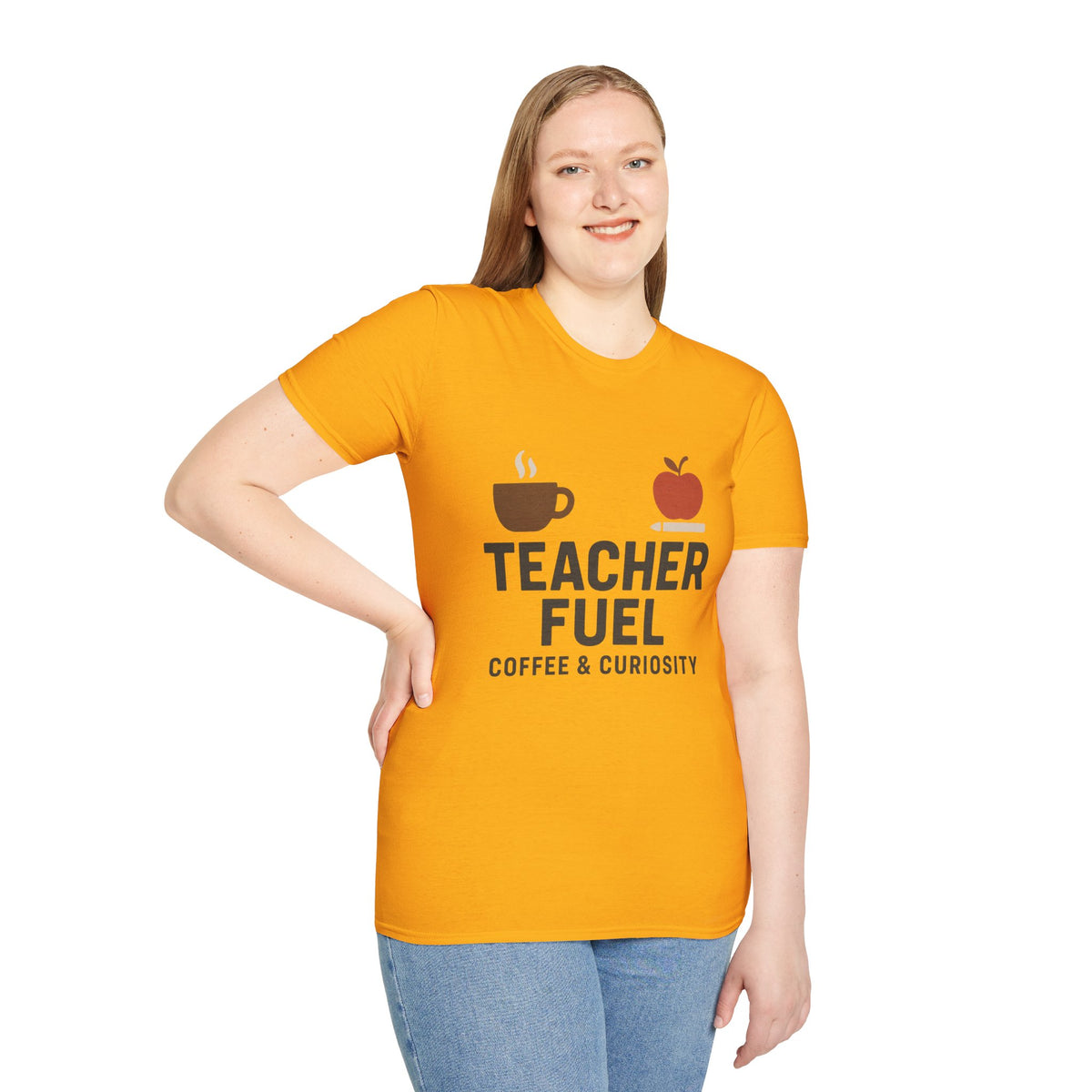Teacher Fuel T‑Shirt — Coffee & Apple Graphic Tee for Teachers - Trending Now - August 2026