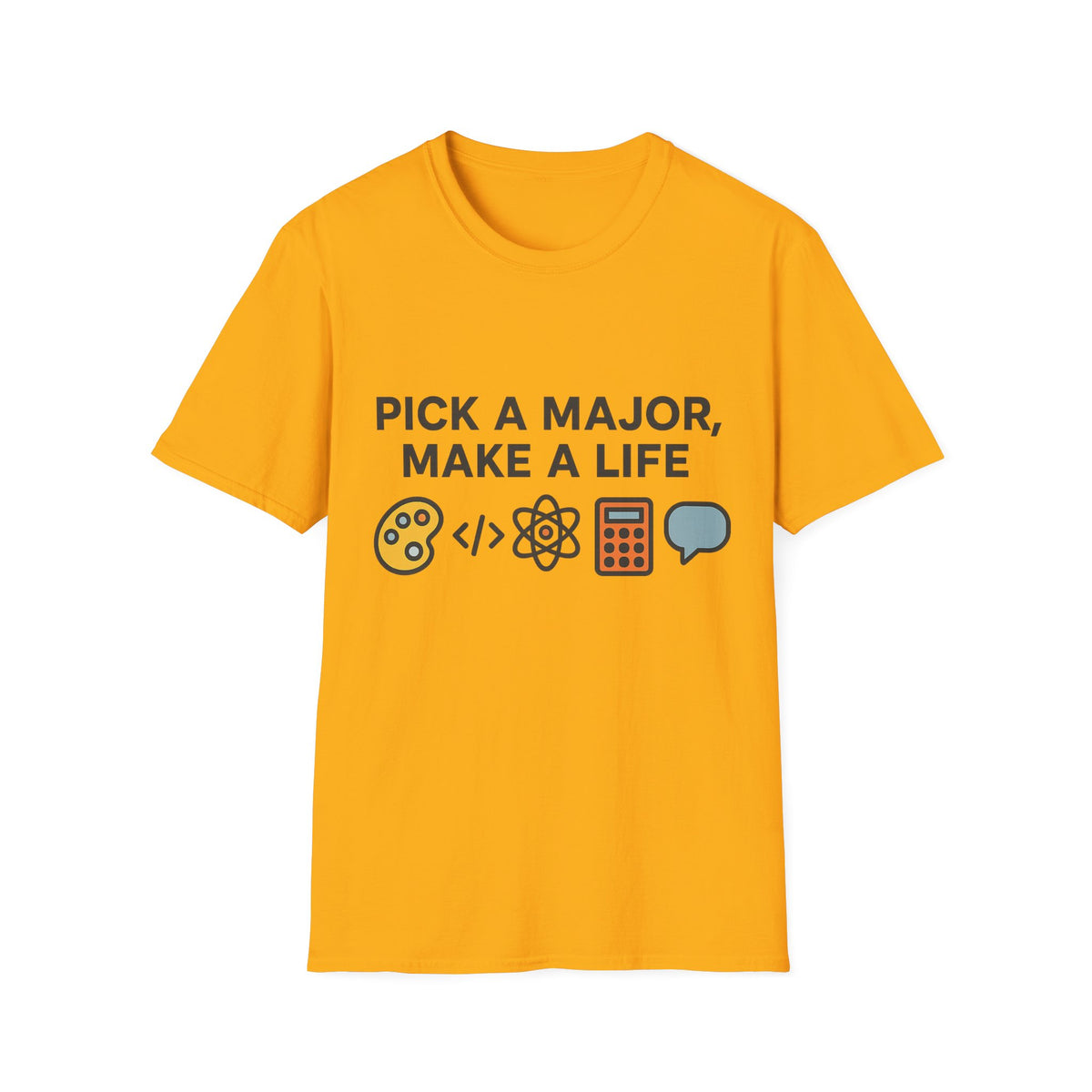 Pick a Major T-Shirt — Funny College Major Emoji Tee - Trending Now - August 2026