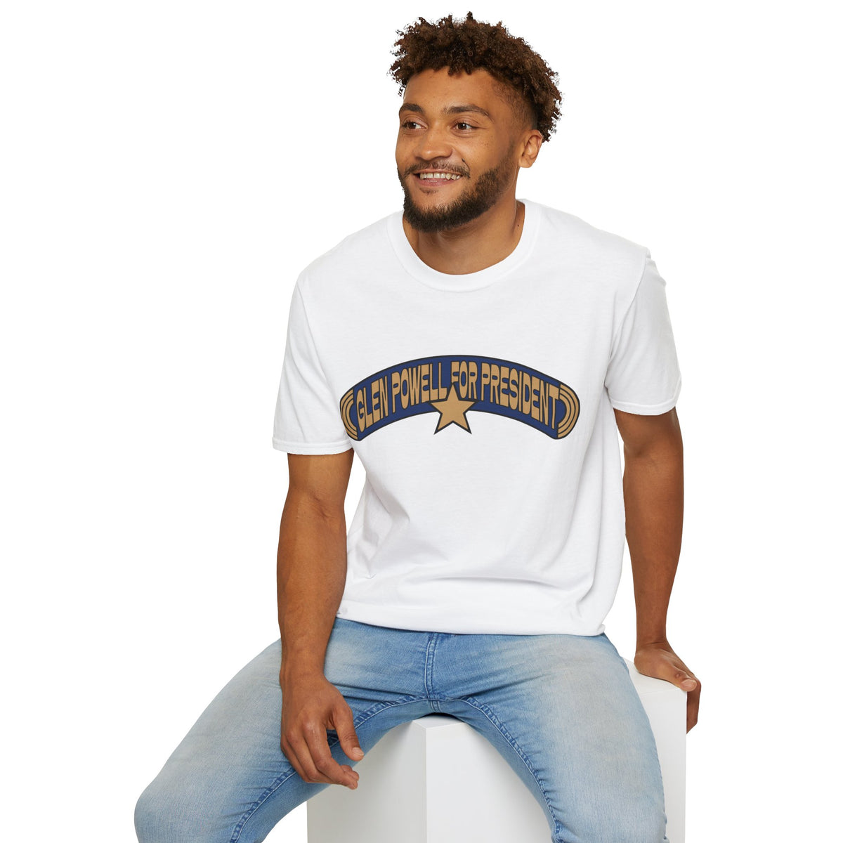 Graphic T-Shirt — Retro Banner "Free To Be Yourself" Design - Trending Now - August 2026