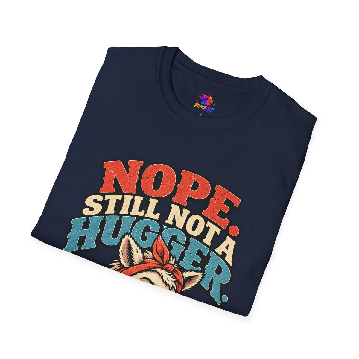 Funny And Witty Nope Still Not a Hugger Llama T-Shirt