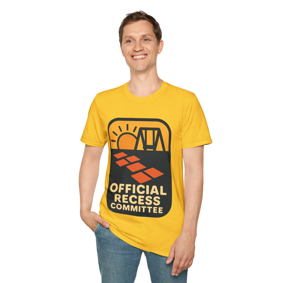 Official Recess Committee T-Shirt – Retro Sunset Camp Graphic Tee - Trending Now - August 2026