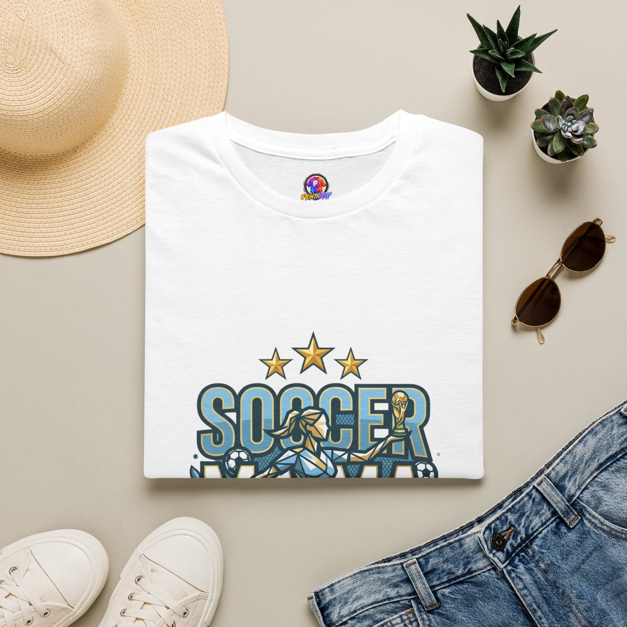 Soccer Mama 2026 T-Shirt — Women's Supporter Mom Tee