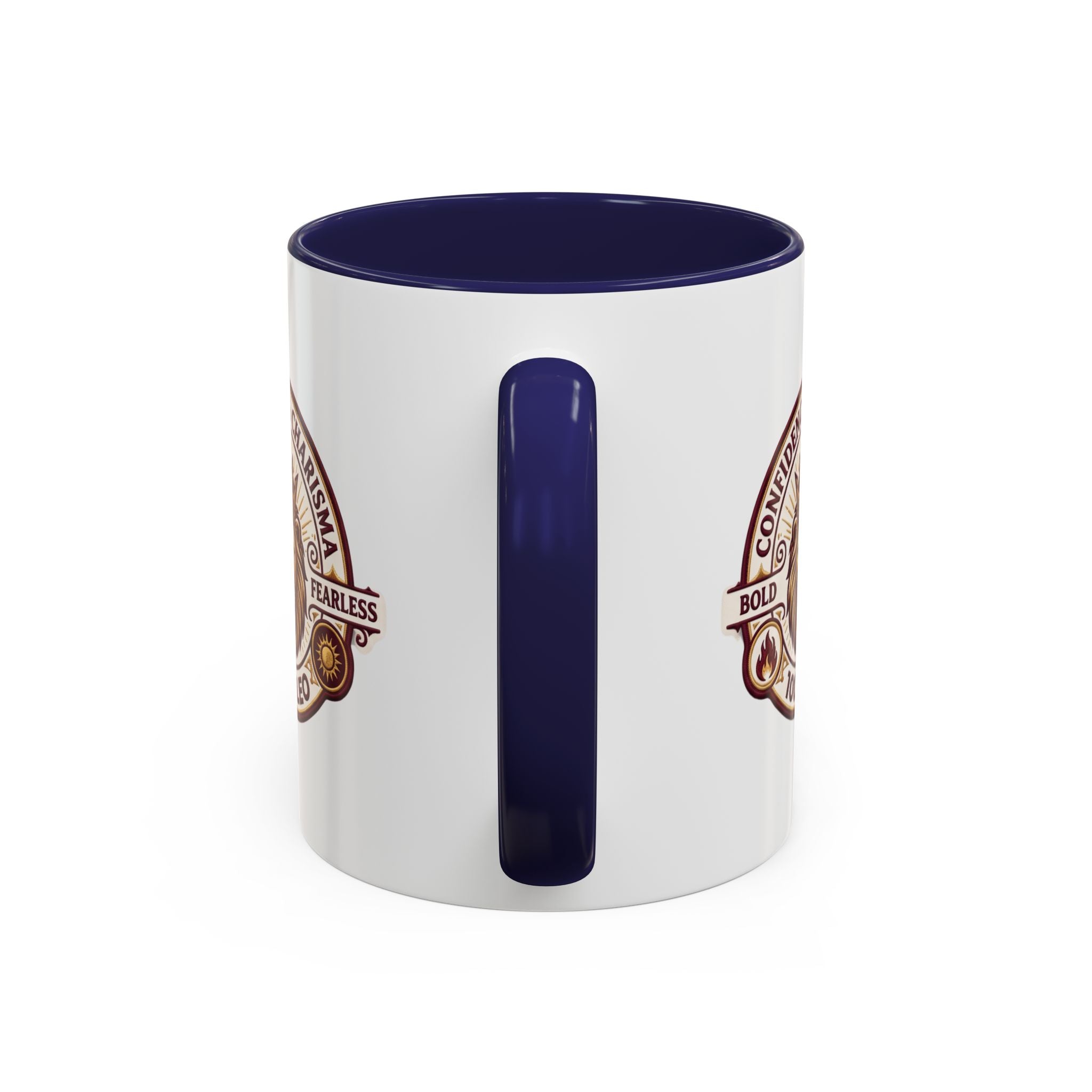 Leo Zodiac Coffee Mug — '100% Leo' Lion Design, Confidence & Charisma Gift