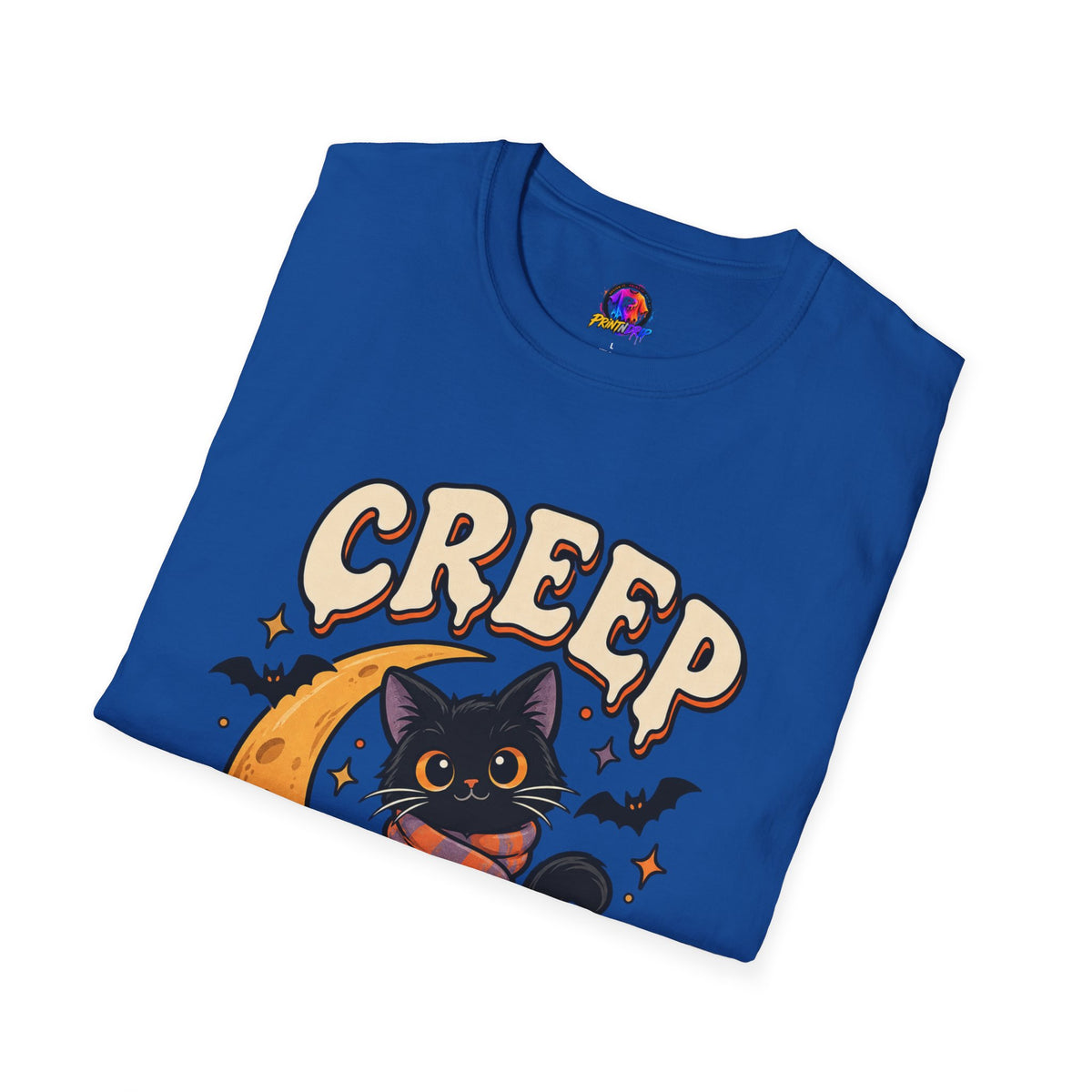 Creep It Cozy Halloween Cat T-Shirt