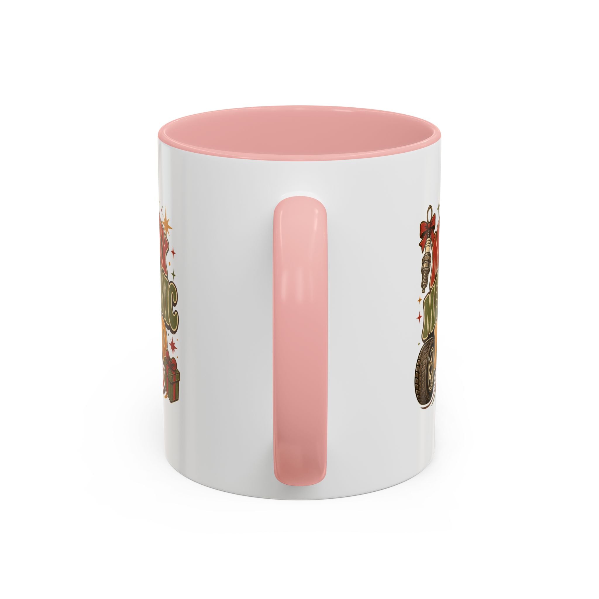 Modern Day Christmas Merry Mechanic Mood Coffee Mug — Holiday Auto Mechanic Gift