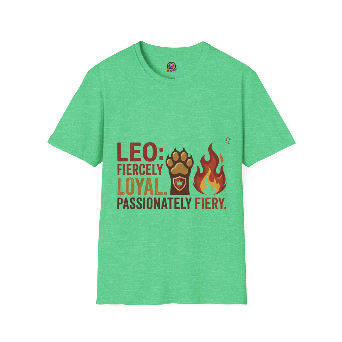 Leo Zodiac T-Shirt — Fiercely Loyal, Passionately Fiery Tee