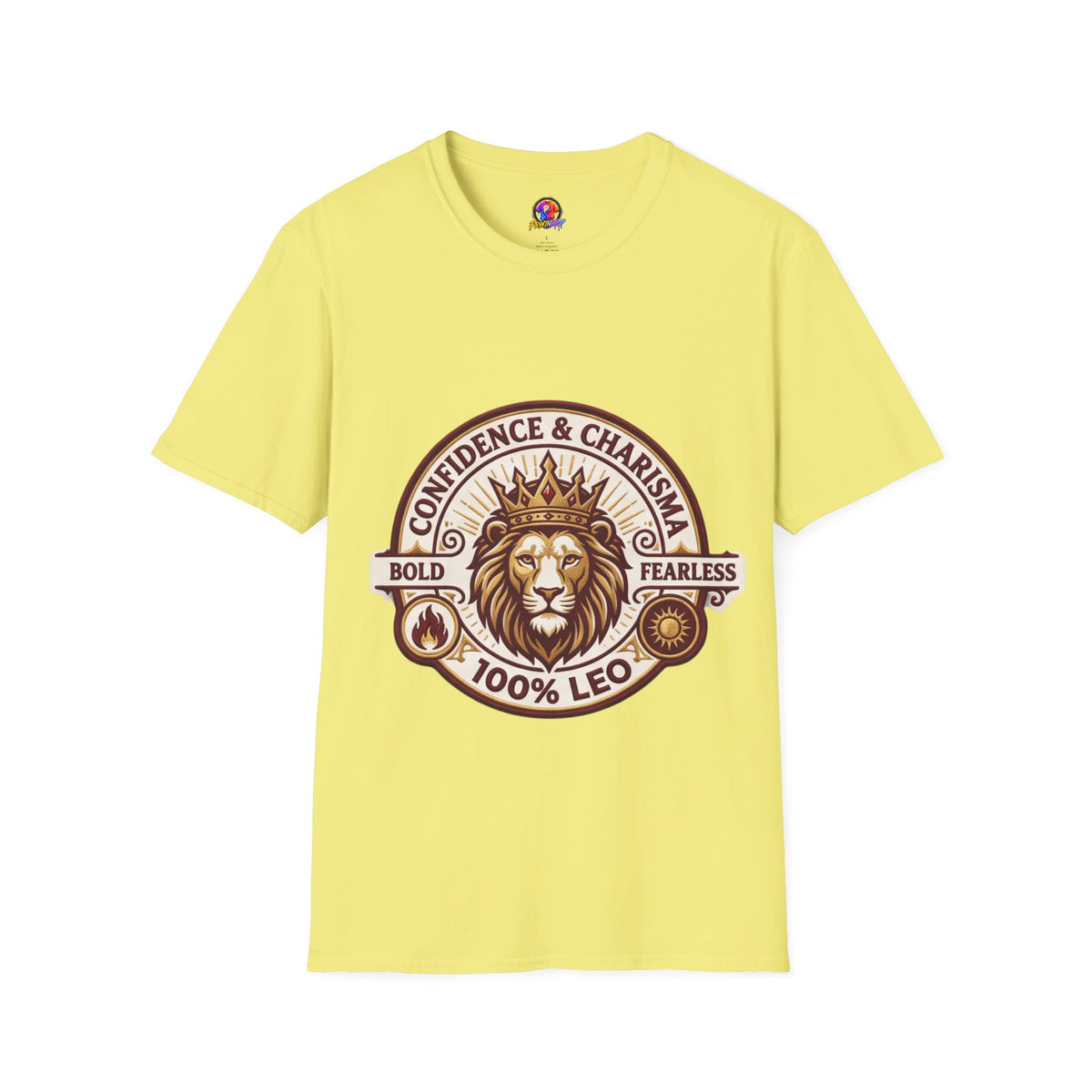 Leo Zodiac T-Shirt — Confidence & Charisma Lion Horoscope Tee