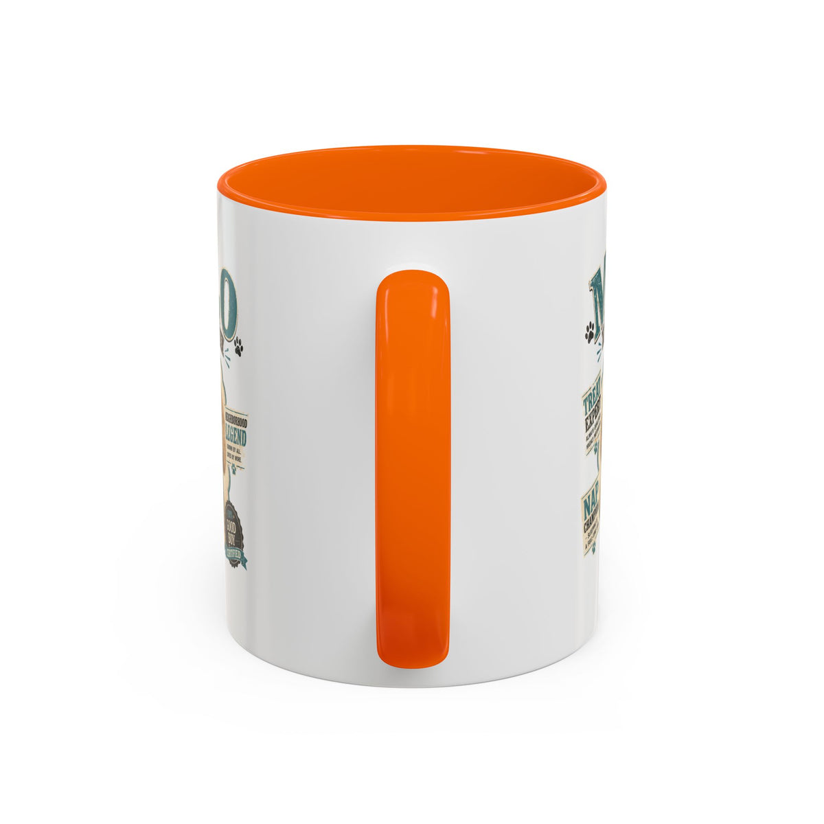 Milo Bailey Dog Dad Mom Personalized Dog Mug — "Milo The Good Boy" Accent Coffee Mug
