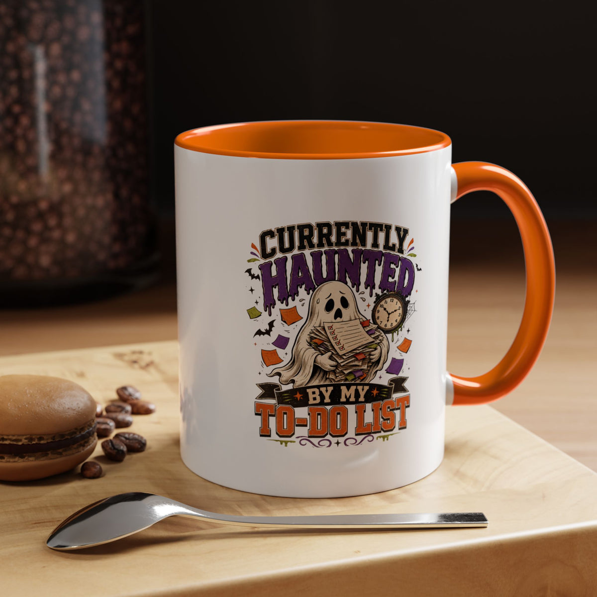 Halloween  Currently Haunted Accent Coffee Mug