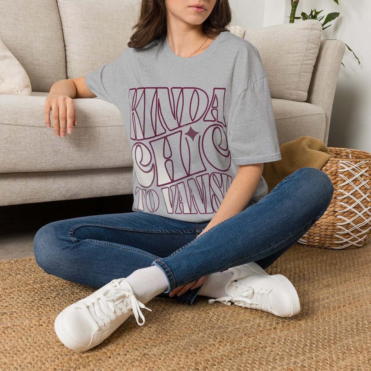 Kinda Chic Retro Graphic Tee — Vintage-Inspired Feminine Casual T-Shirt - Trending Now - August 2026