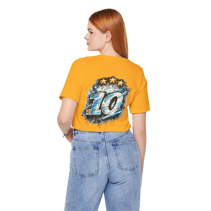 Buenos Aires Nights T‑Shirt — '10' Grunge Graphic Tee - Argentina No. 10