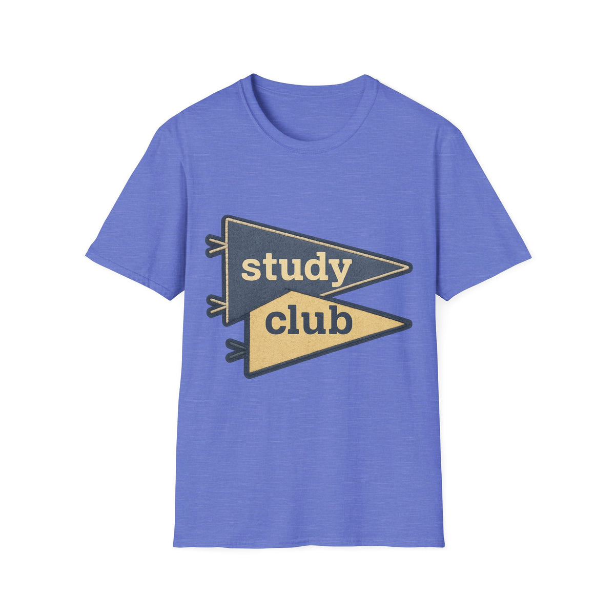 Study Club T-Shirt — Retro Pennant Student Tee - Trending Now - August 2026