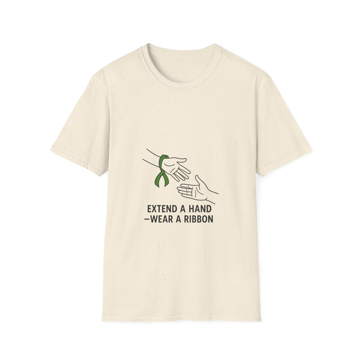 Awareness Ribbon T-Shirt — "Extend a Hand, Wear a Ribbon" - Trending Now - October 2026