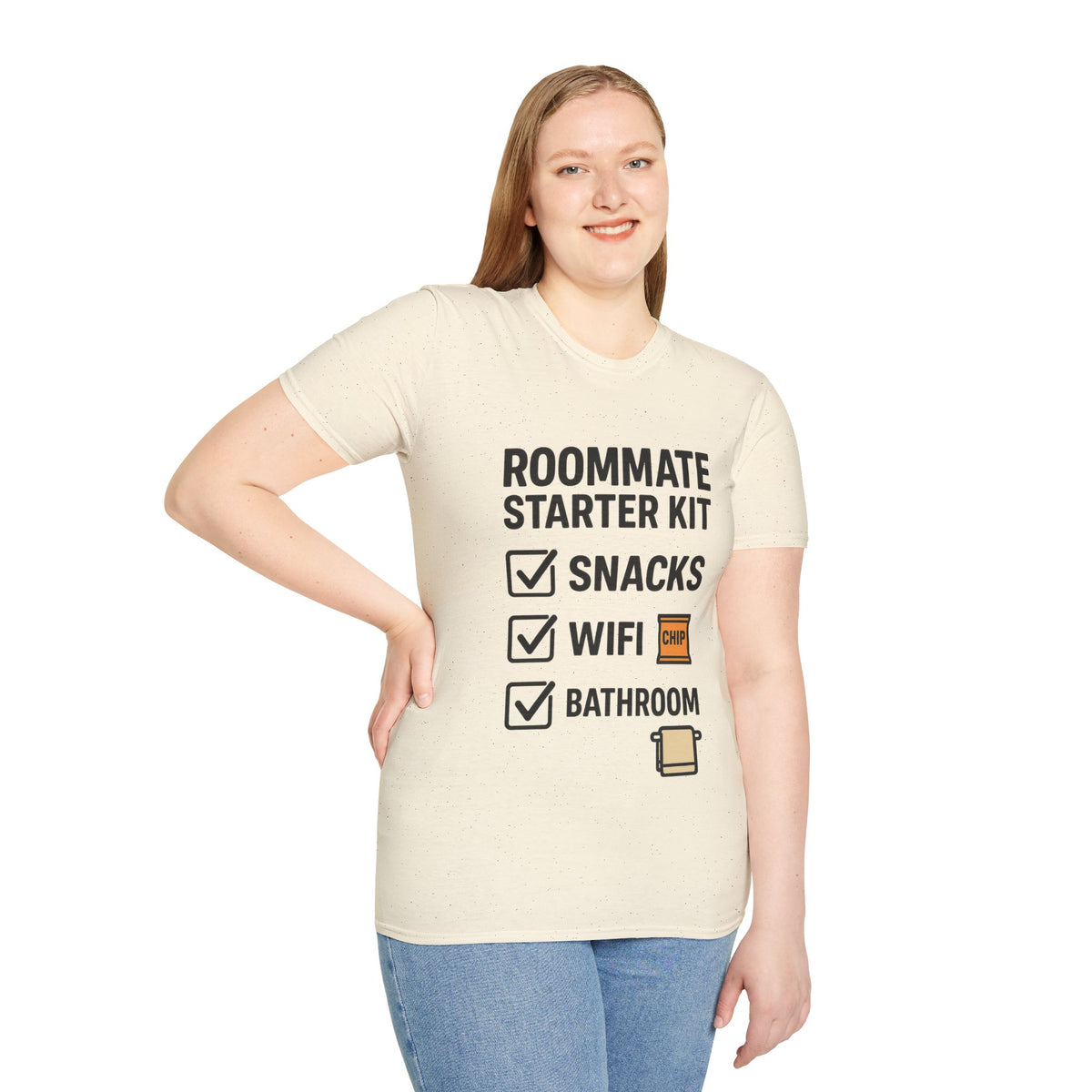 Minimal Black Graphic Tee — Subtle Block Text Design  - Trending Now - August 2026