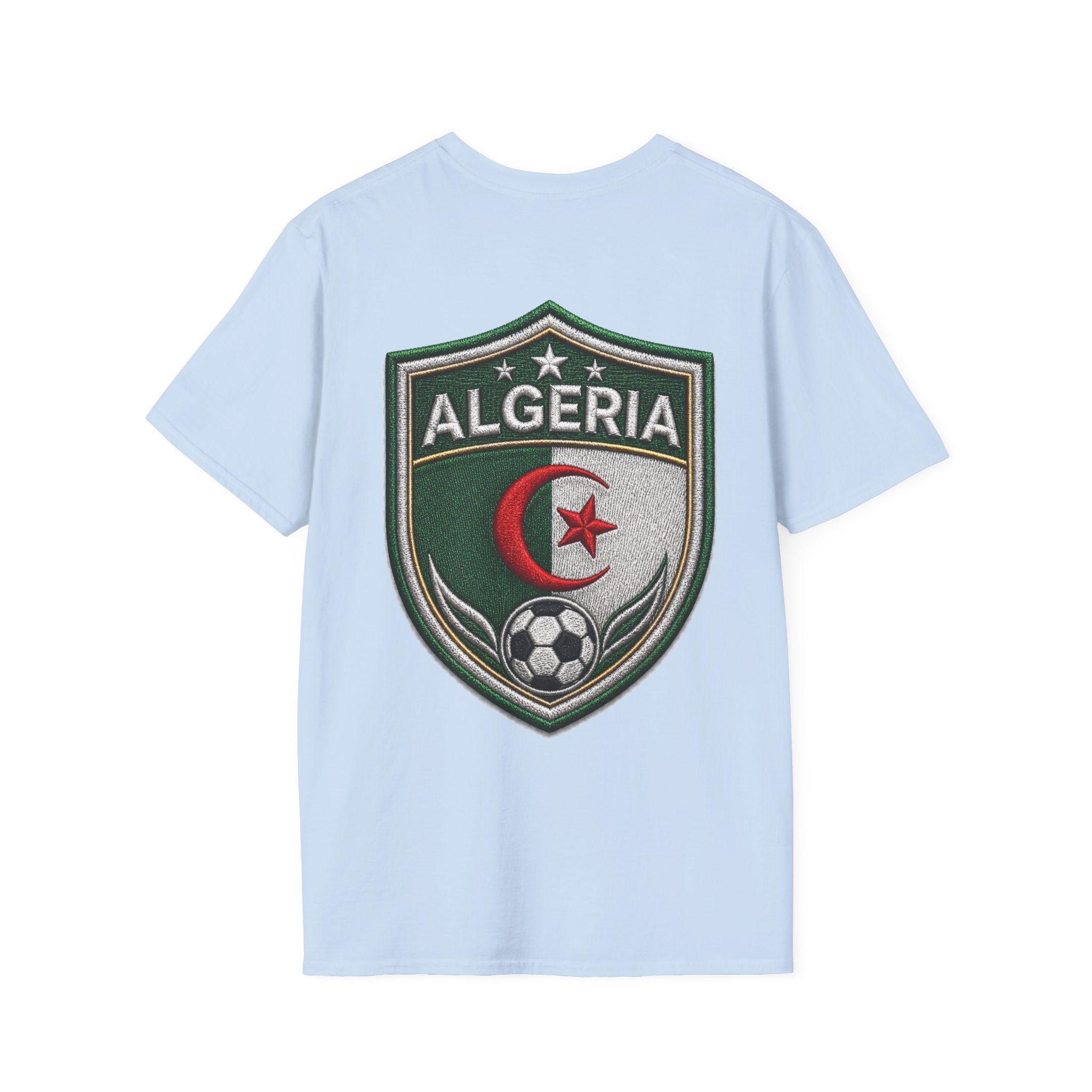 Algeria Football Fan Tee — "Green Desert Fire" Soccer Shirt