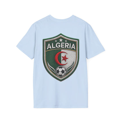 Algeria Football Fan Tee — "Green Desert Fire" Soccer Shirt