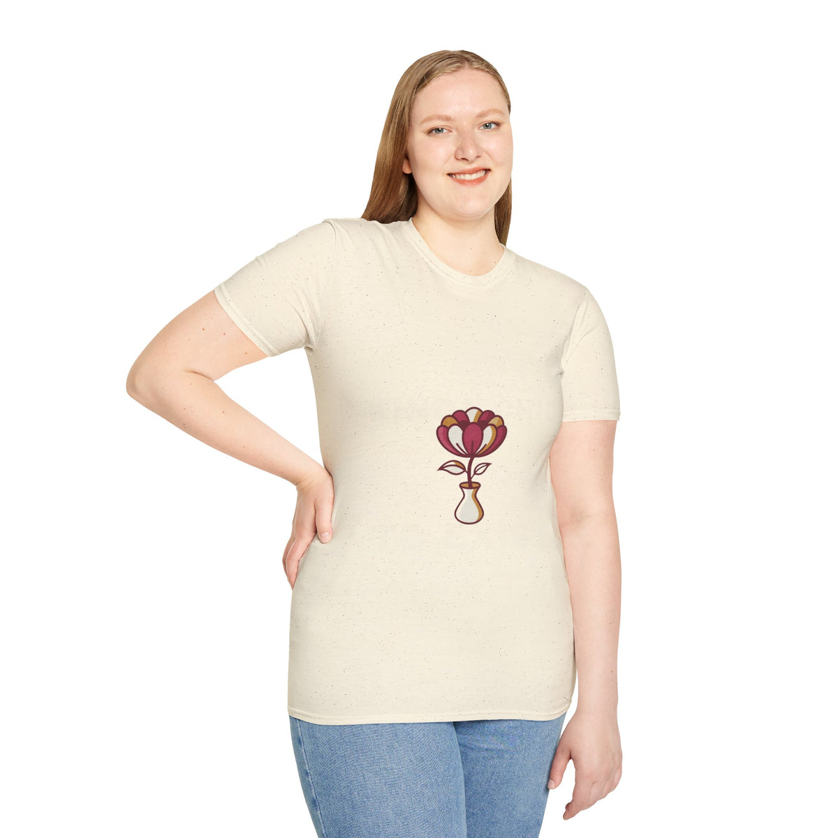 Floral Vase T-Shirt — Boho Retro Flower Graphic Tee - Trending Now - September 2026