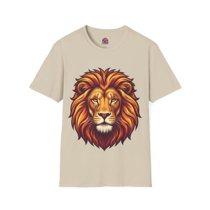 Lion Face T-Shirt — Majestic Lion Head Graphic Tee