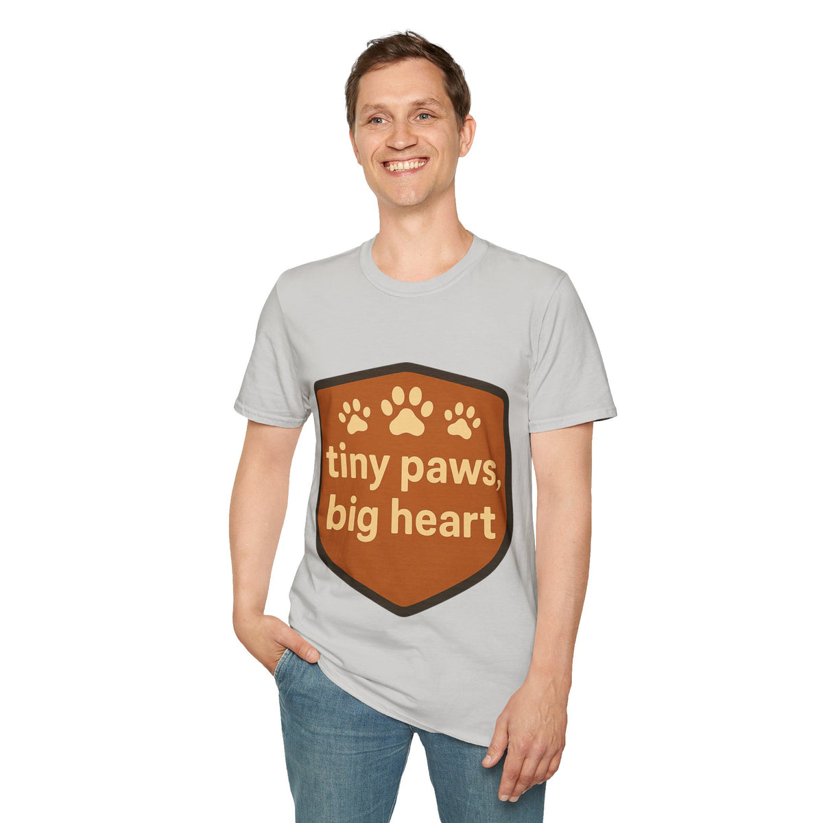 Tiny Paws Big Heart T-Shirt — Cute Dog Lover Tee- Trending Now - September 2026