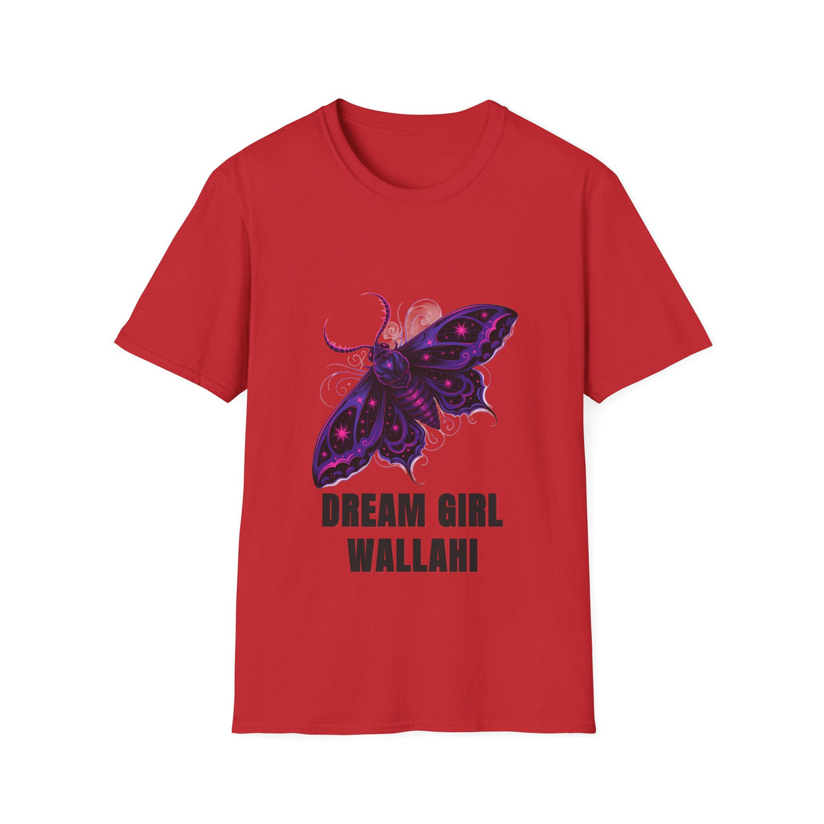 Dream Girl Wallahi Moth T-Shirt - Celestial Goth Graphic Tee - Trending Now - September 2026