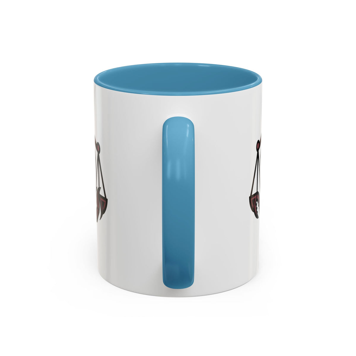 Scorpio Zodiac Scales Coffee Mug — Zodiac Balance Accent Mug