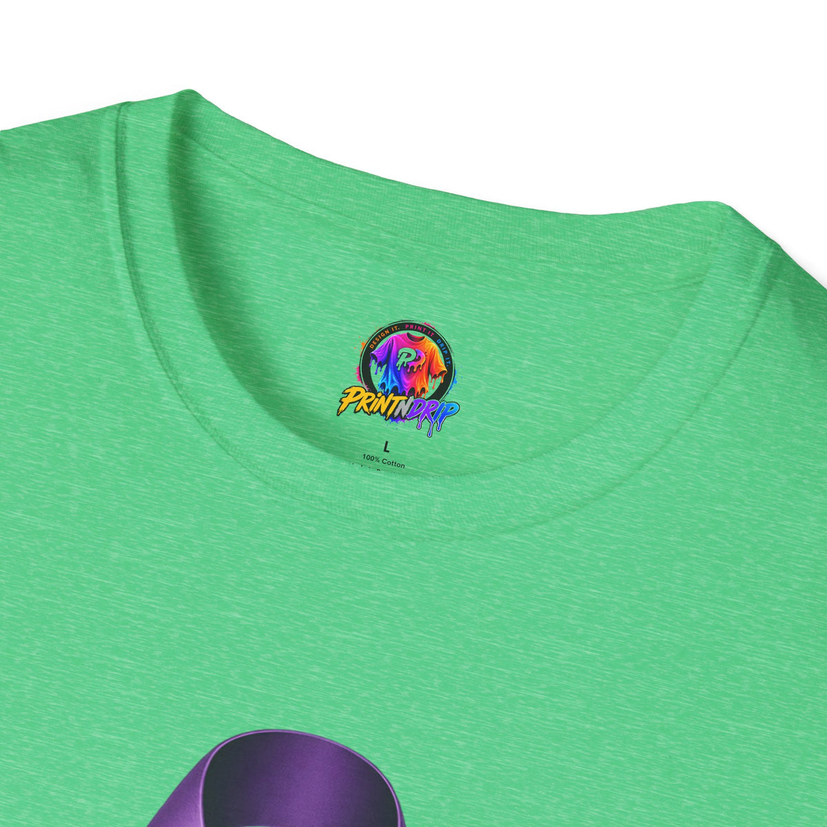Choose Respect Purple Ribbon T‑Shirt — Domestic Violence Awareness Tee