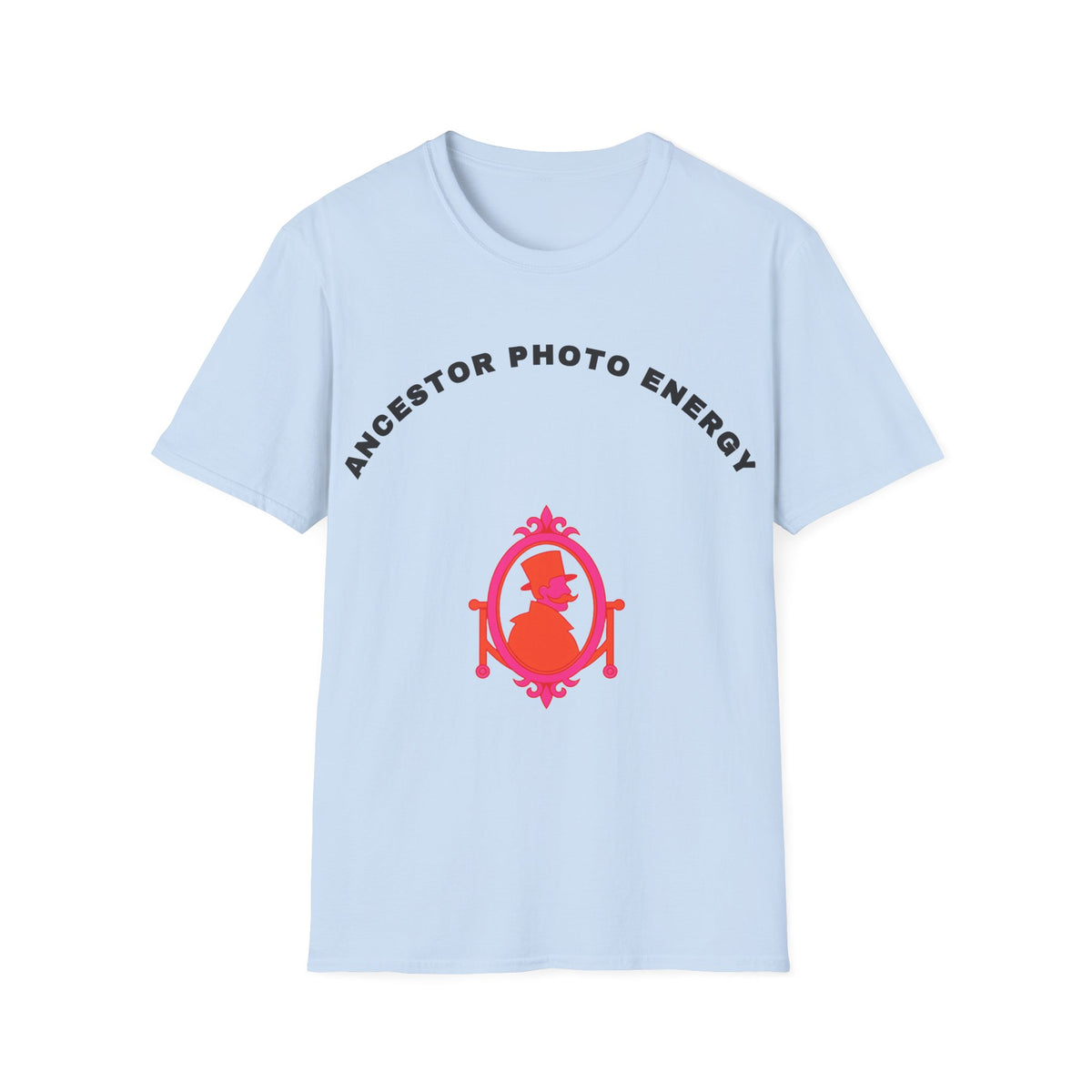 T-Shirt — 'Ancestor Photo Energy' Spiritual Retro Graphic Tee - Trending Now - September 2026