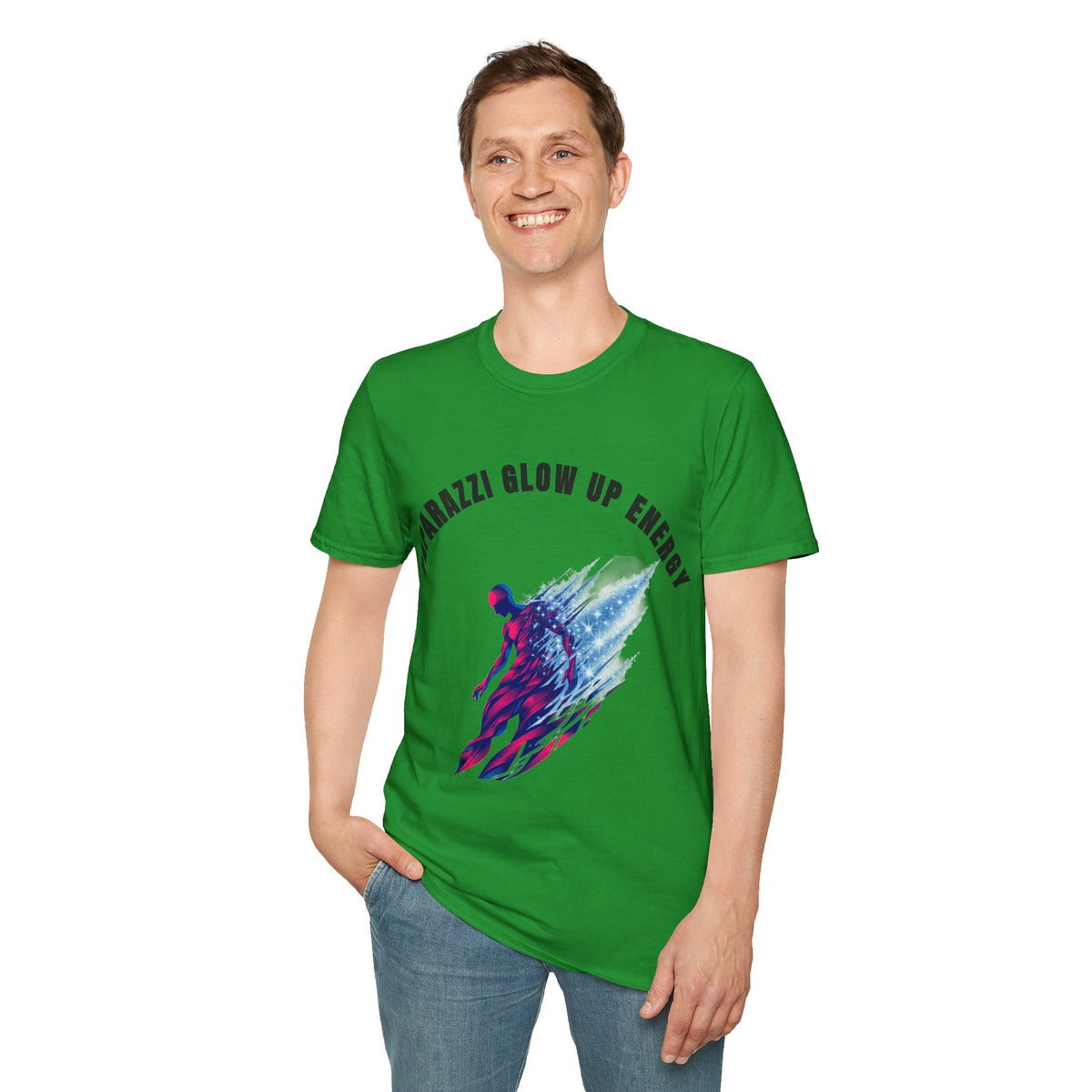 Paparazzi Glow Up Energy T-Shirt — Retro Cosmic Silhouette Tee - Trending Now - September 2026
