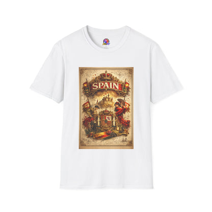 Spain Vintage Travel Graphic T‑Shirt — Retro Spanish Landmark Tee