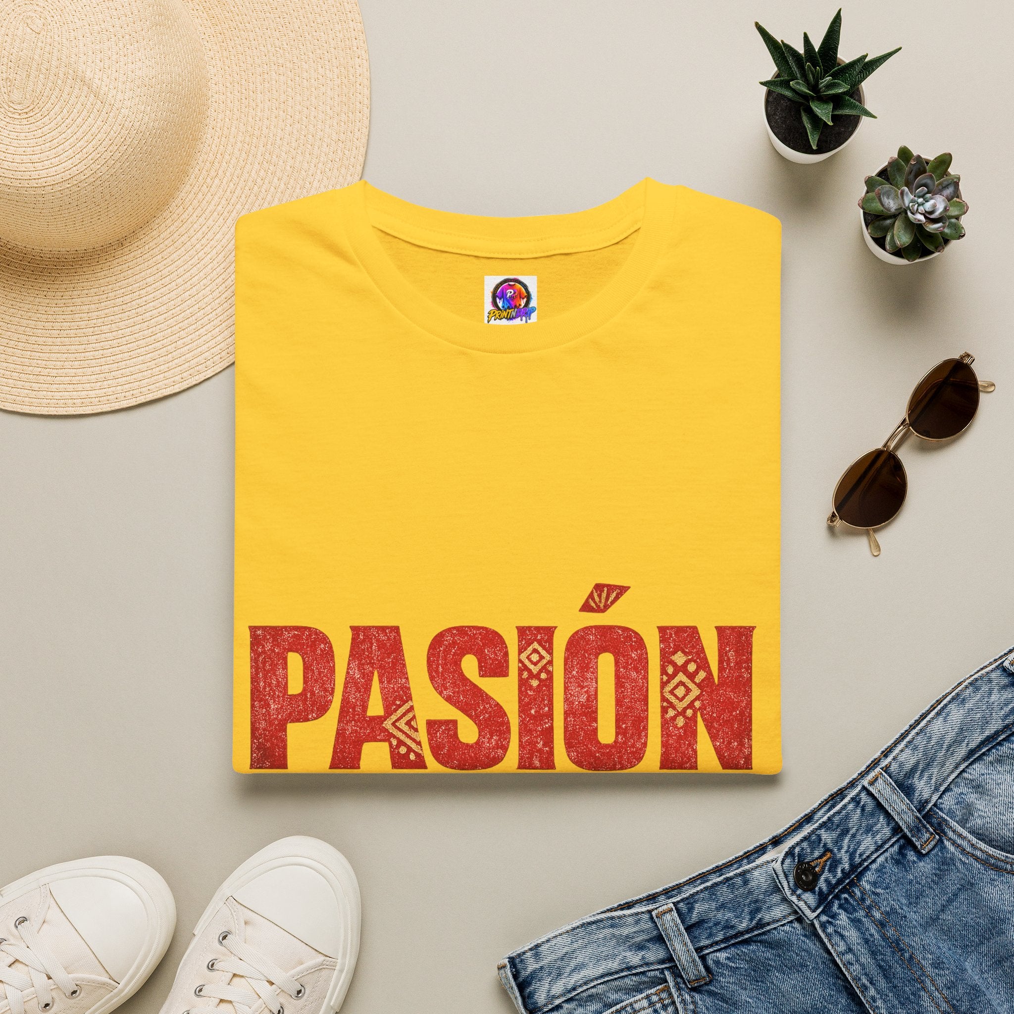 Spain Pasión Roja T-Shirt — Bold Spanish Pride Graphic Tee