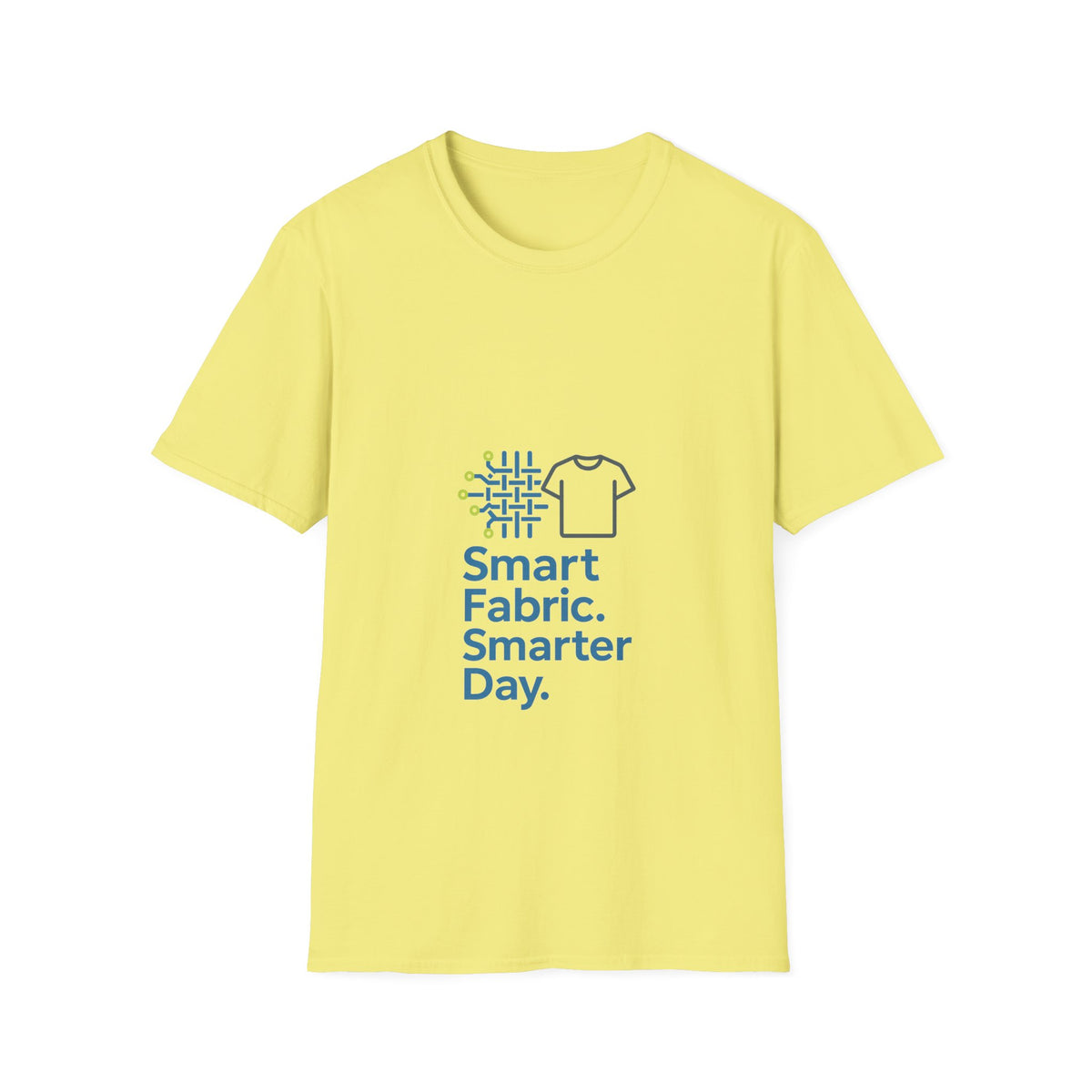 Smart Fabric T‑Shirt — "Smart Fabric. Smarter Day." Tech Apparel - Trending Now - October 2026