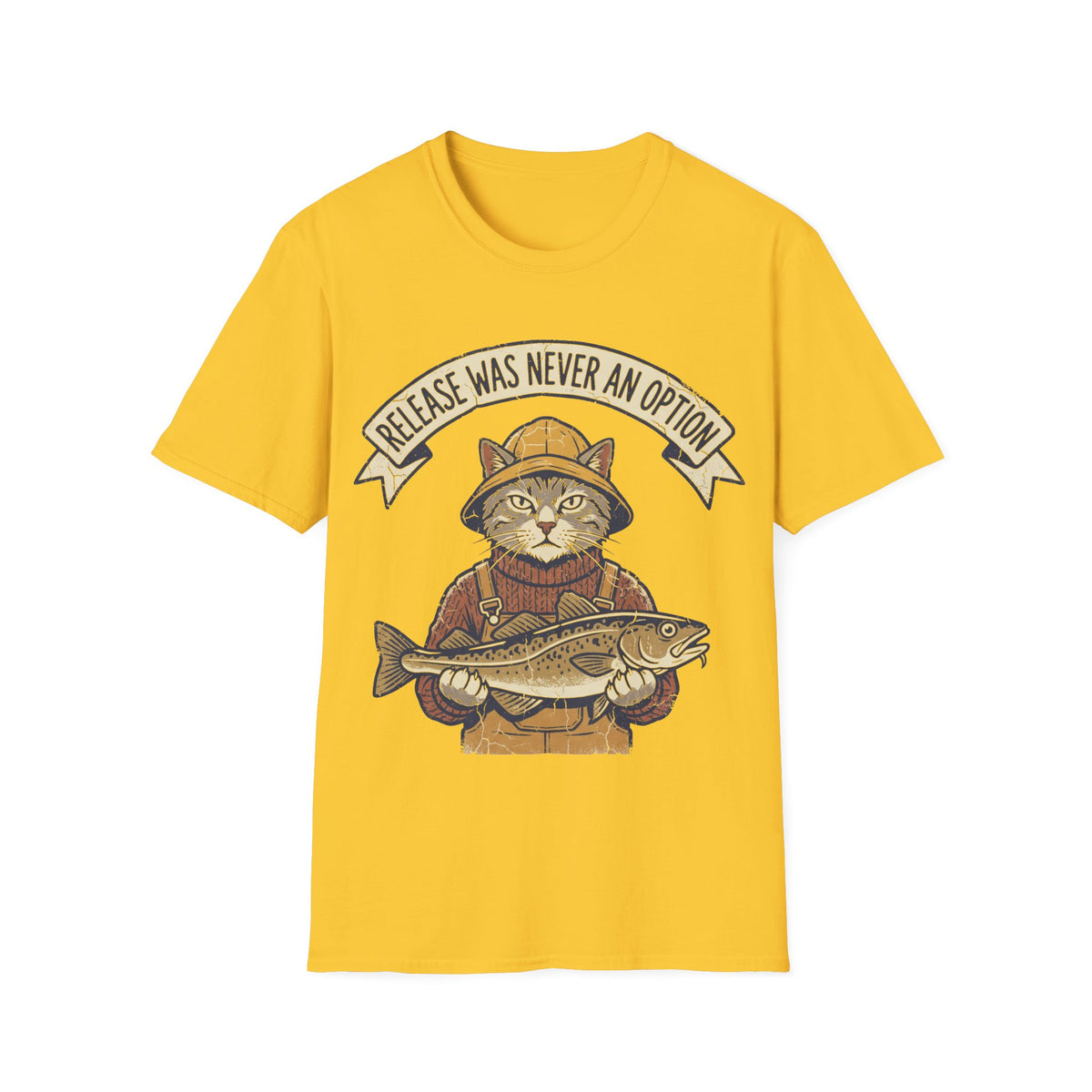 T-Shirt — “Please Was Never An Option” Cat Fisher Graphic Tee - Trending Now - September 2026