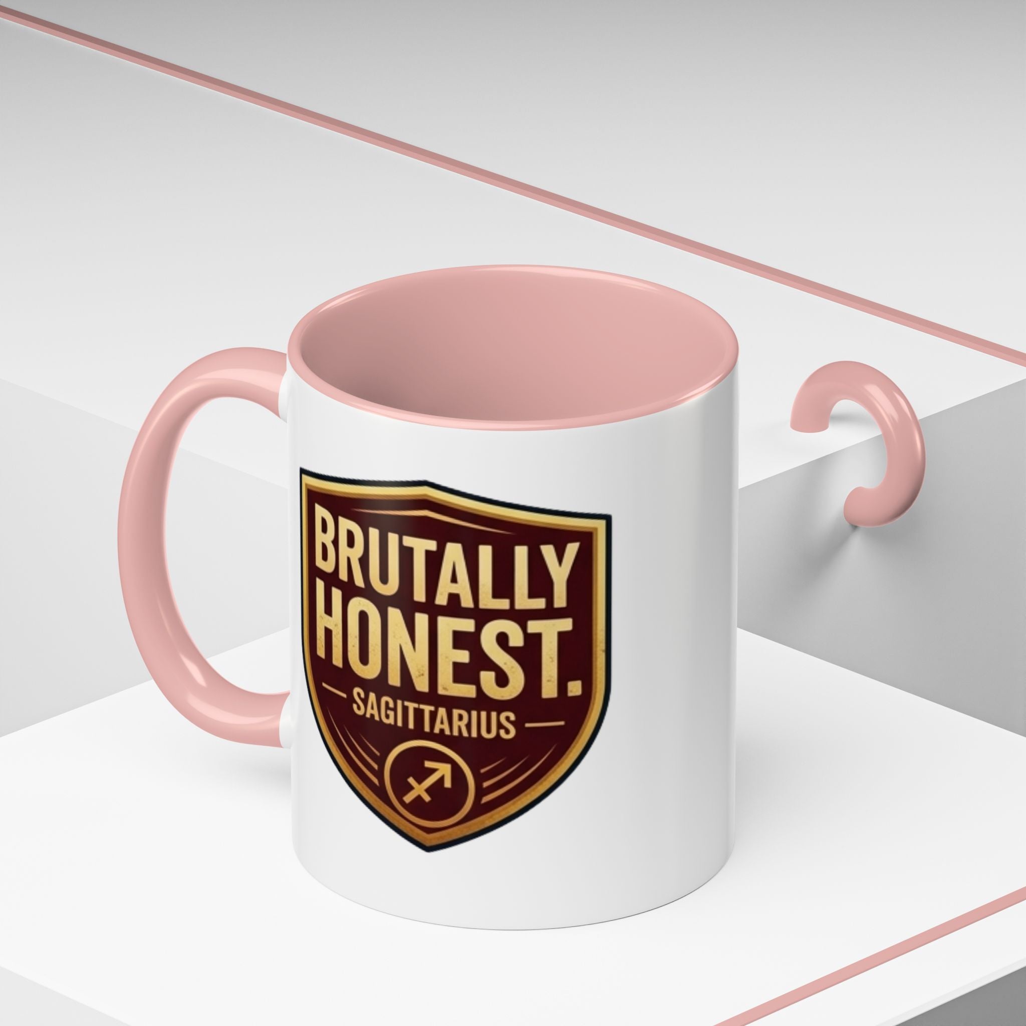 Sagittarius Coffee Mug - "Brutally Honest" Zodiac Accent Mug (11/15oz)