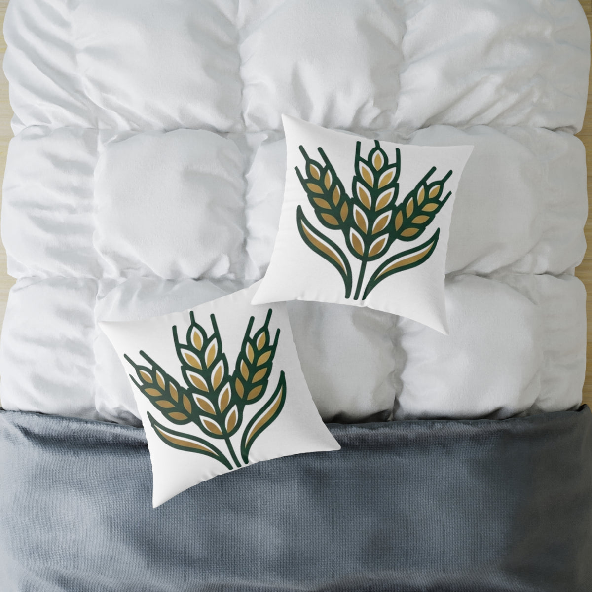 Virgo Zodiac Astrological Square Poly Canvas Pillow