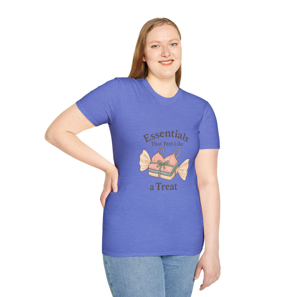 T-Shirt - "Essentials Are Hard To Resist" Candy Graphic Tee - Trending Now - October 2026