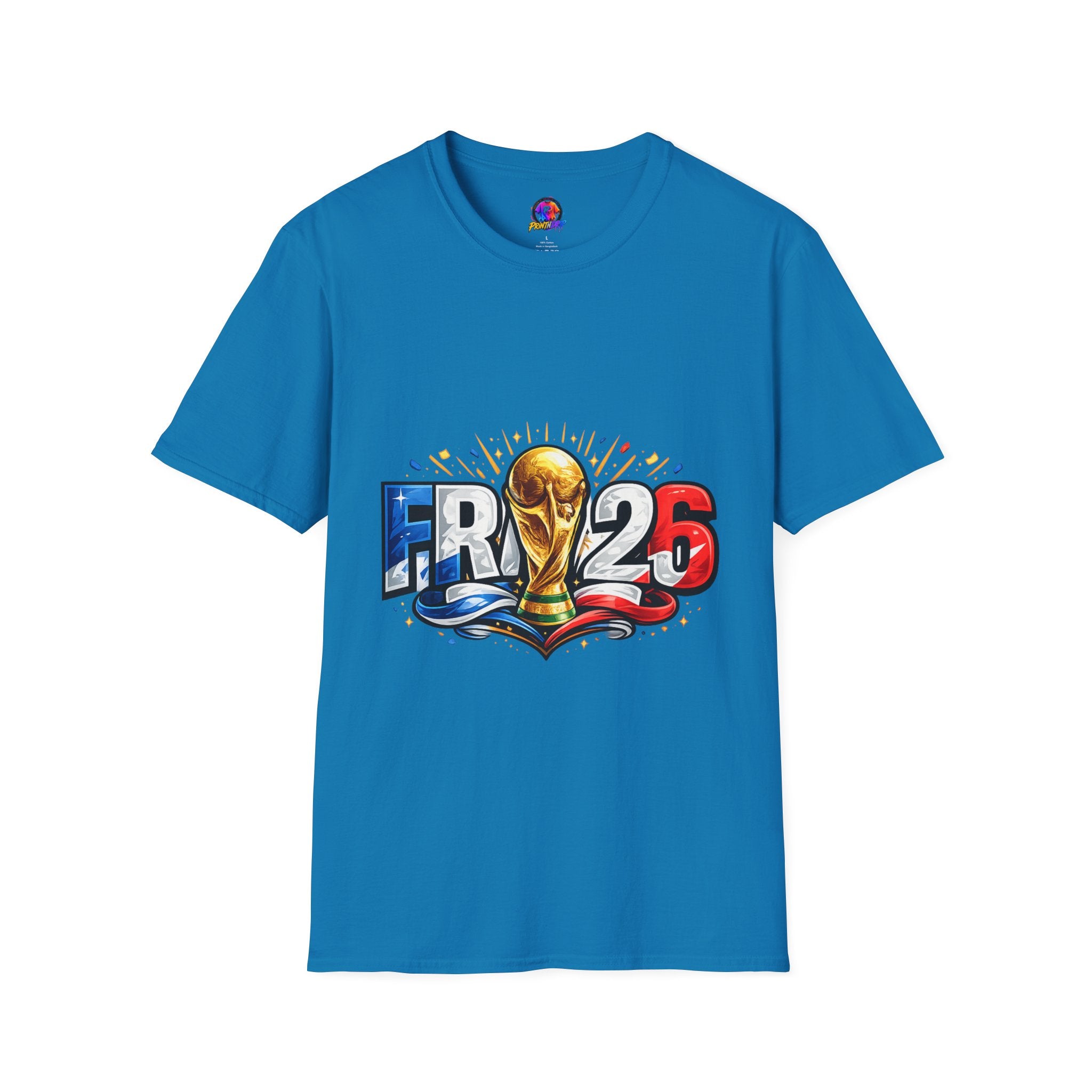 France World Cup Trophy 26 T-Shirt — Soccer Championship Fan Tee