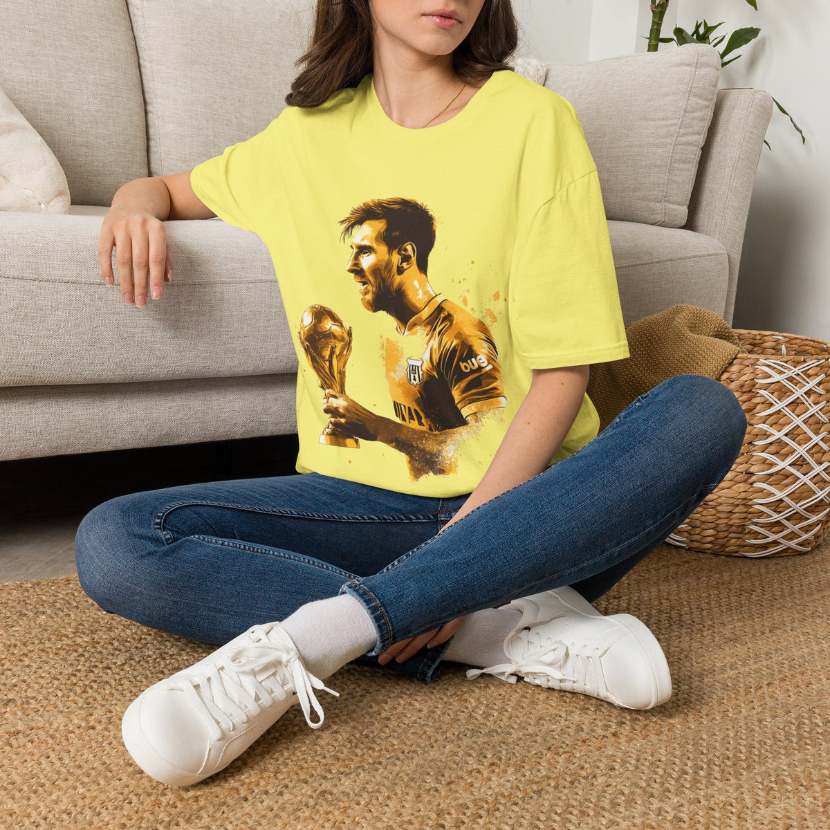 Minimal White T-Shirt — Classic Crewneck Tee