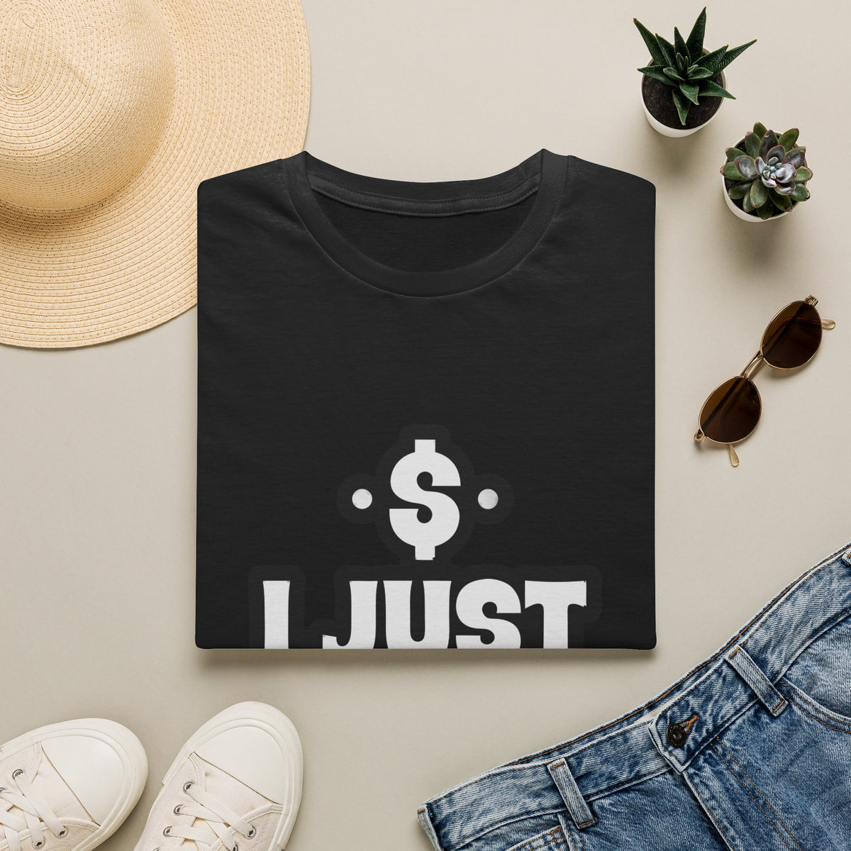 T-Shirt — "I Just Hit the Jackpot" Funny Lucky Jackpot Graphic Tee - Trending Now - September 2026